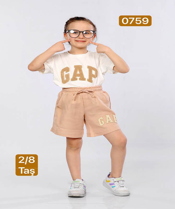 GAP MÜSLİN ŞORT TAKIM - Görsel 3