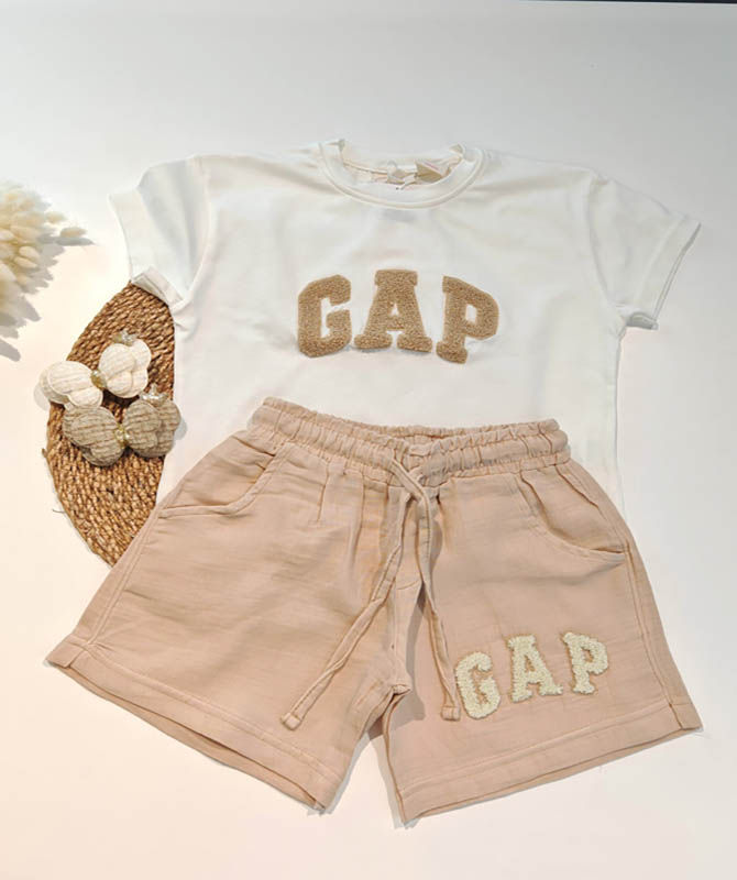 GAP MÜSLİN ŞORT TAKIM