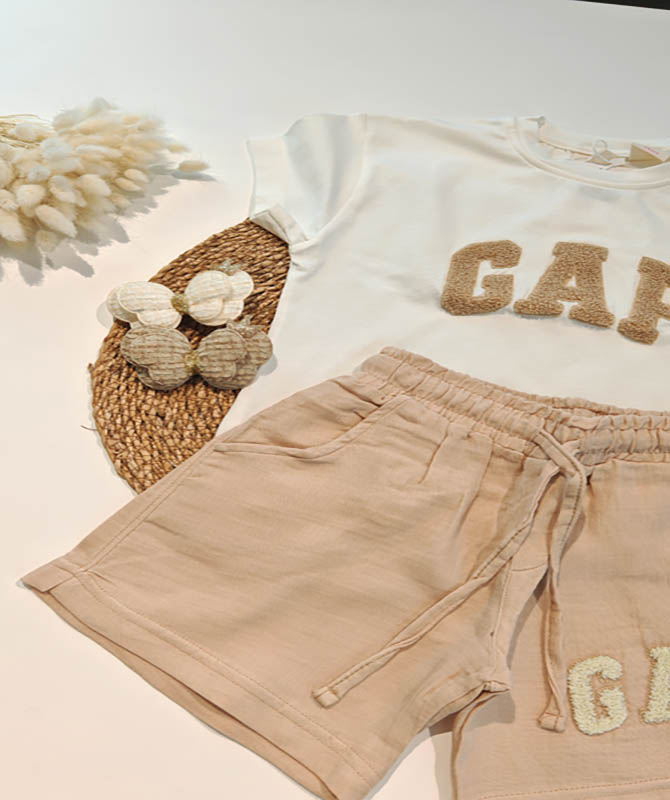 GAP MÜSLİN ŞORT TAKIM - Görsel 2